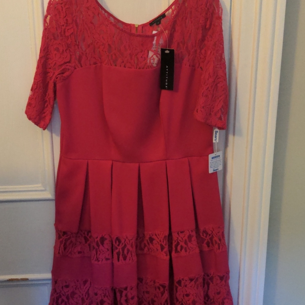 Brand new with tags fuchsia dress.